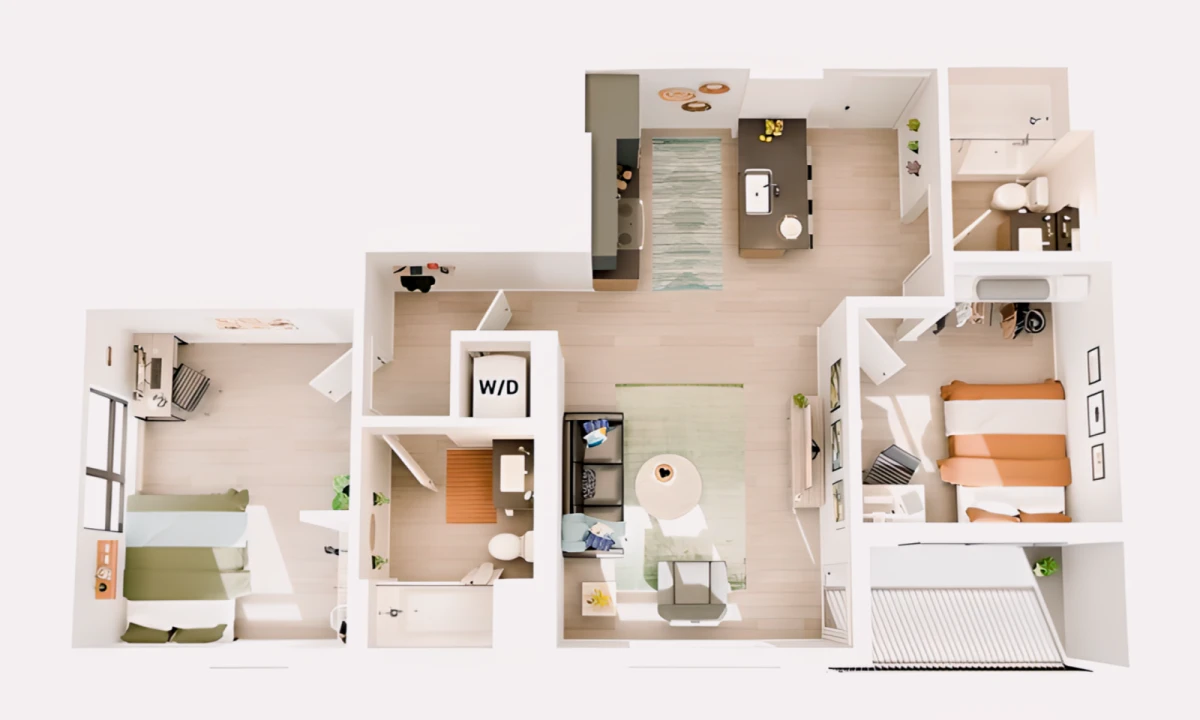 B8 Rooms view 1