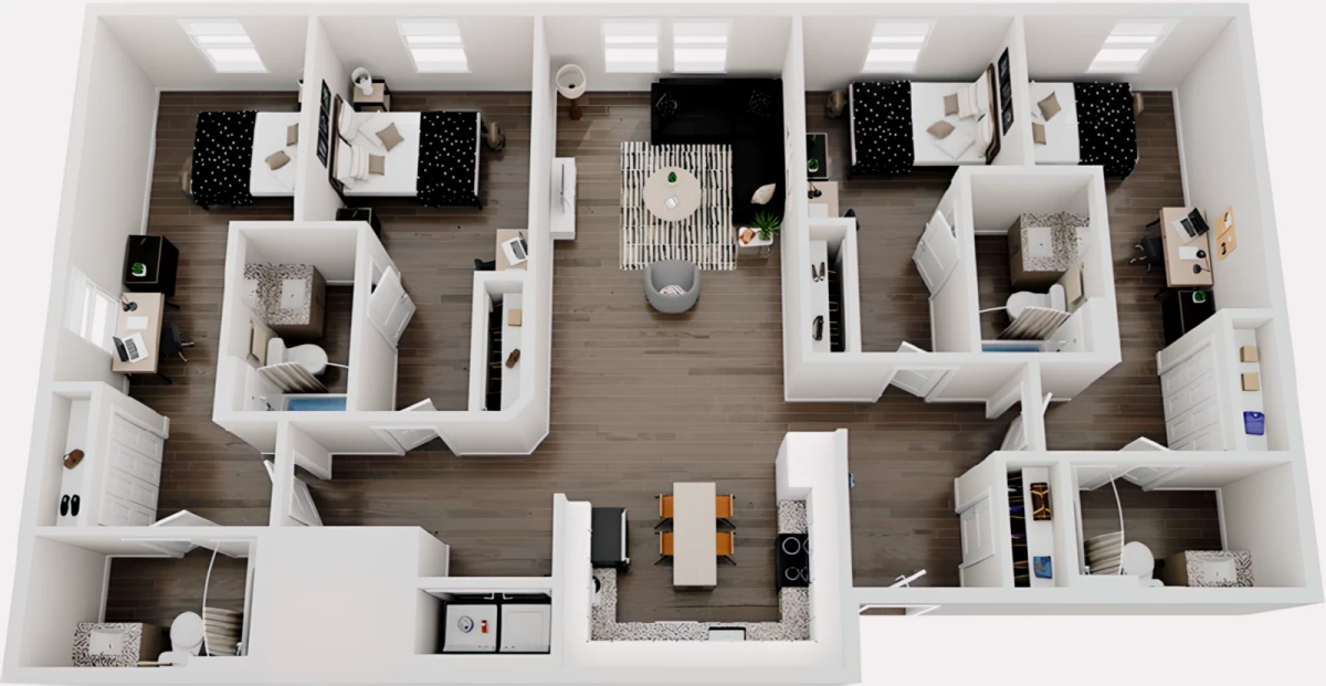 4BR/4BA Rooms view 1