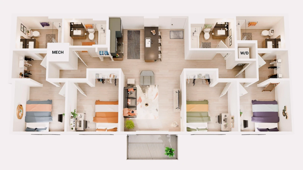 D2 Rooms view 1