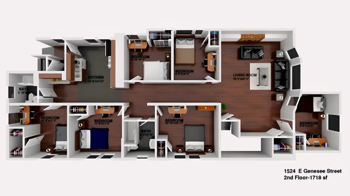 1524 East Genesee St Apartment 2