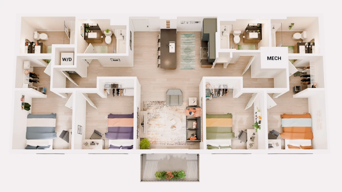 B5 Rooms view 1