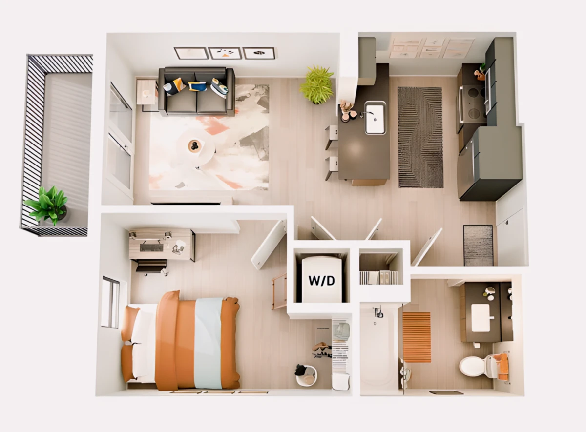 A1 Rooms view 1