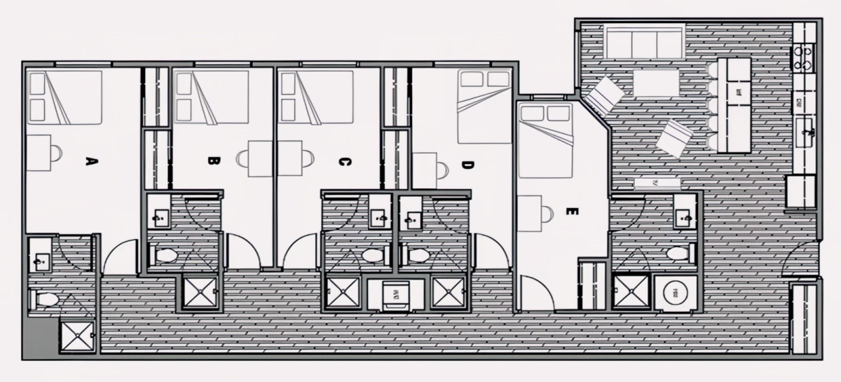 5x5 Rooms view 1