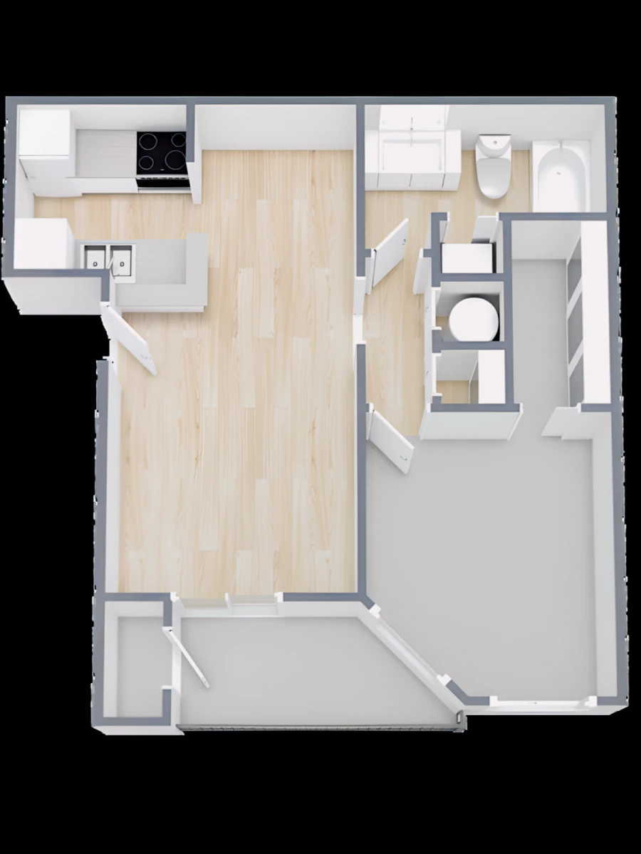 A2 Rooms view 1