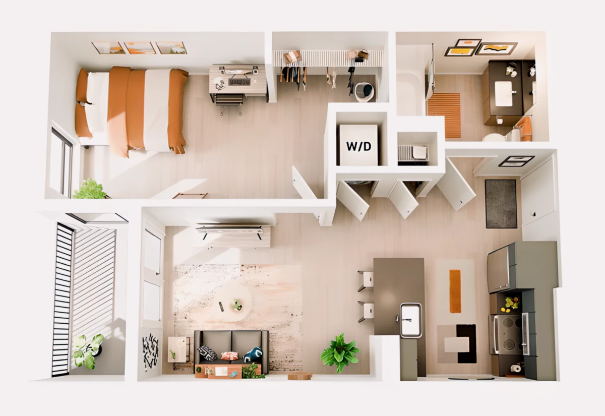 A6 Rooms view 1