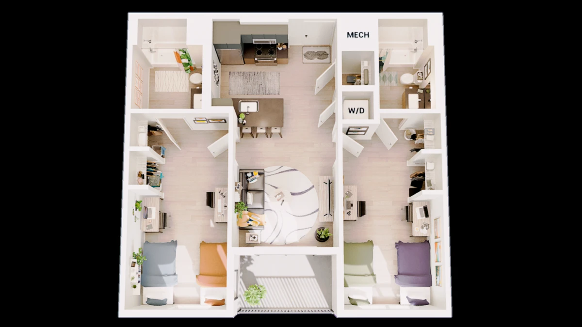 B9 Rooms view 1