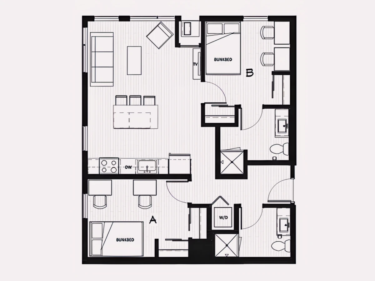 2x2 Rooms view 4