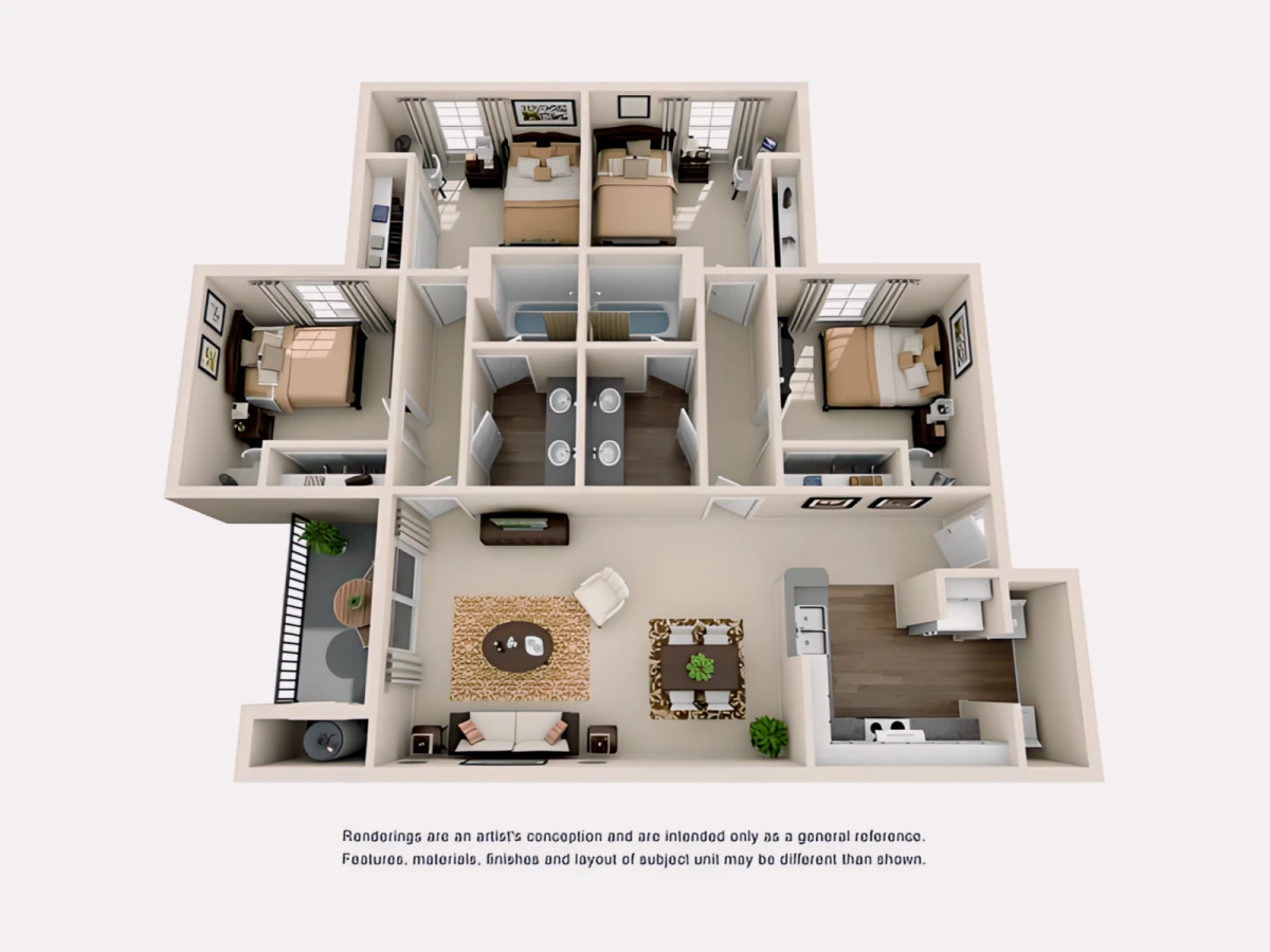A1 Rooms view 1
