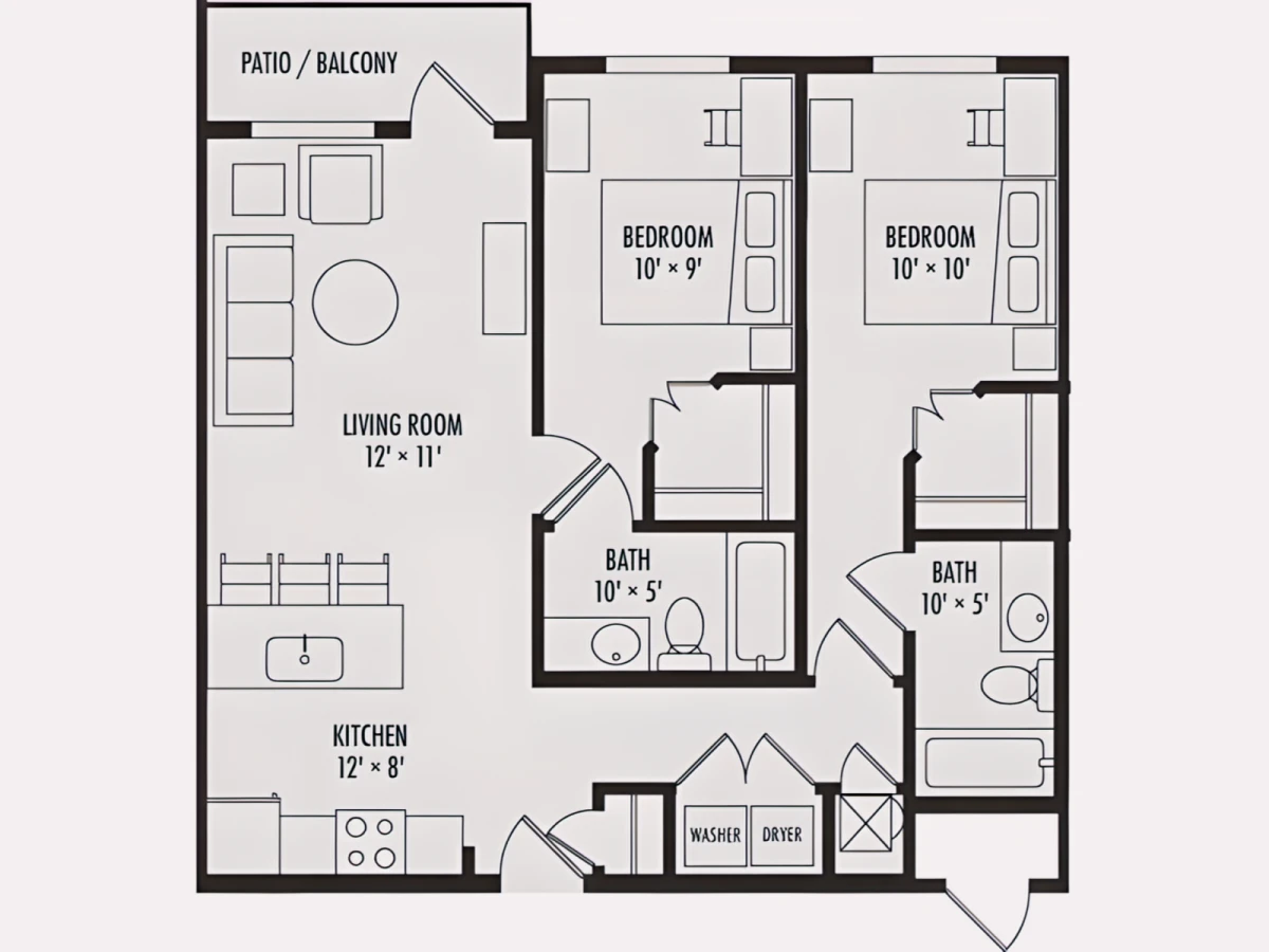 2x2 Rooms view 4
