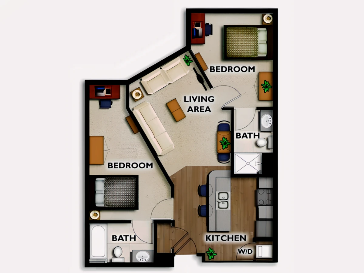 Apartment Rooms view 1