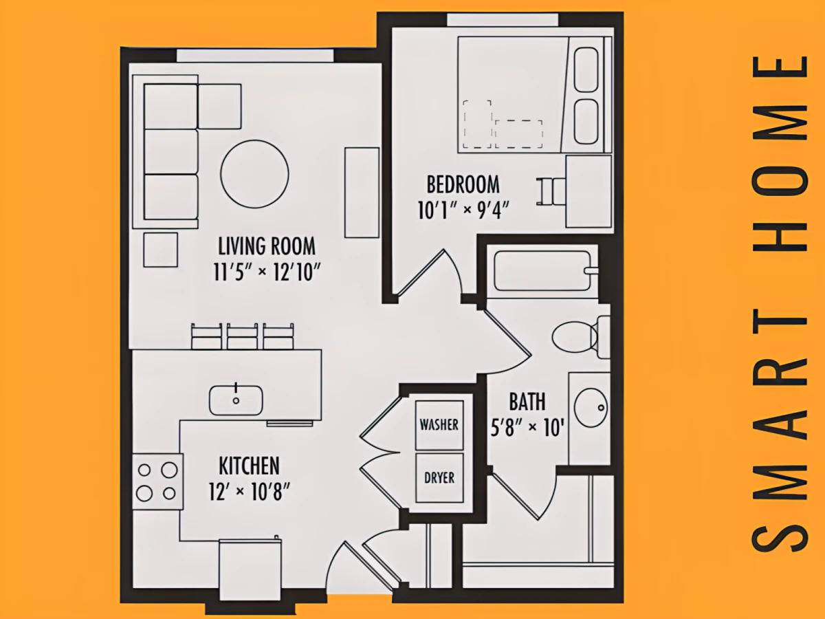 1x1 Rooms view 4
