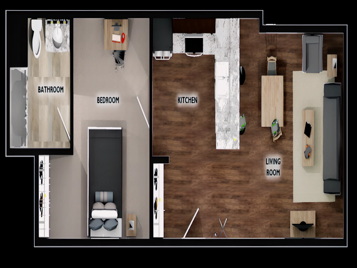 Loft Rooms view 1