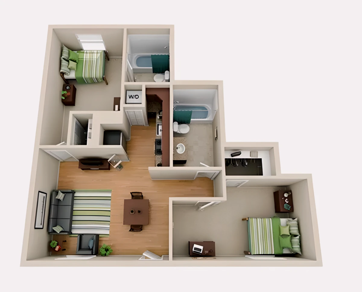 U Lake Apartment