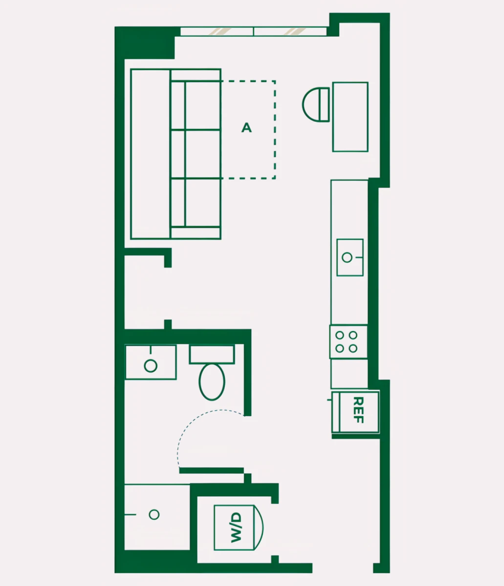 4X2 Rooms view 1