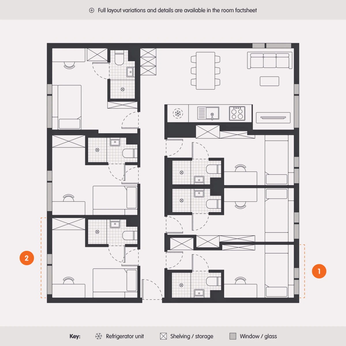 U18 (TRINITY) 5 Bedroom Male