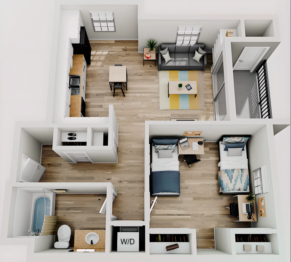 1 Rooms view 1
