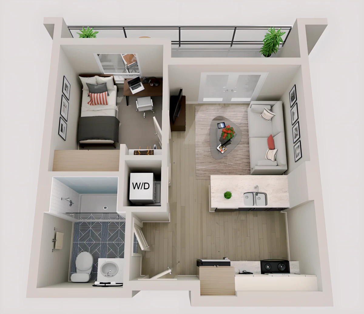 1 Rooms view 1