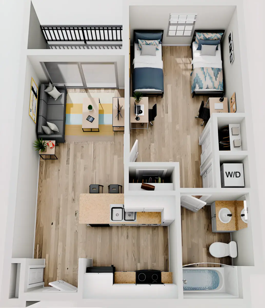 1 Rooms view 4