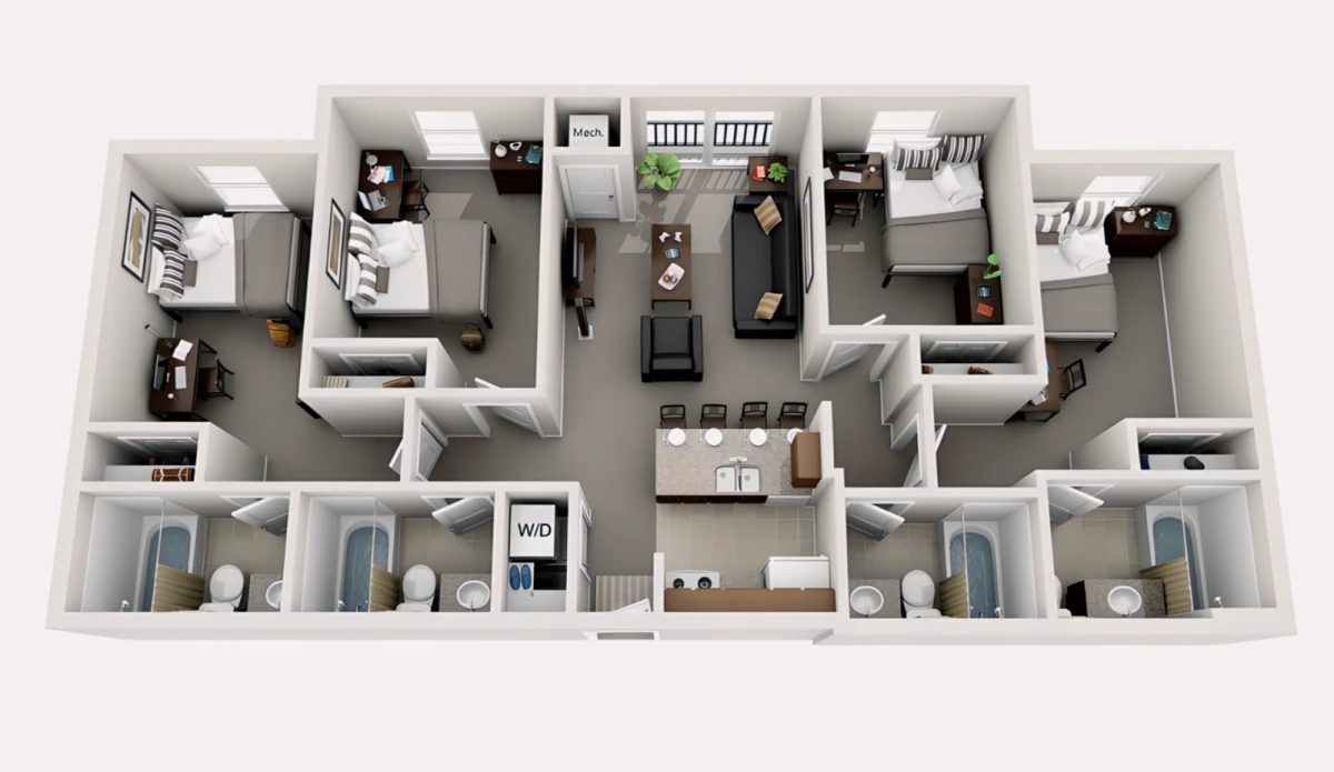 4bd Rooms view 1