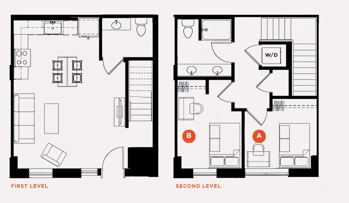 2 Rooms view 3