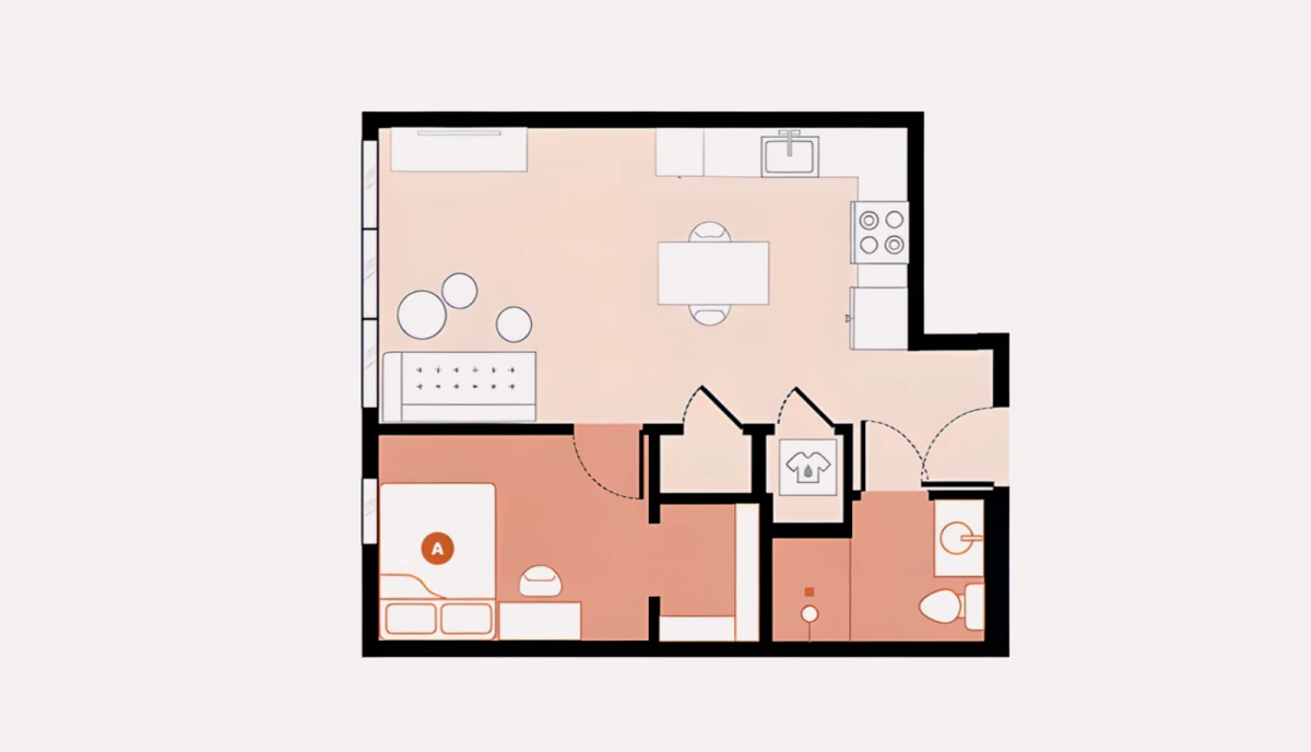 4x2 Rooms view 4