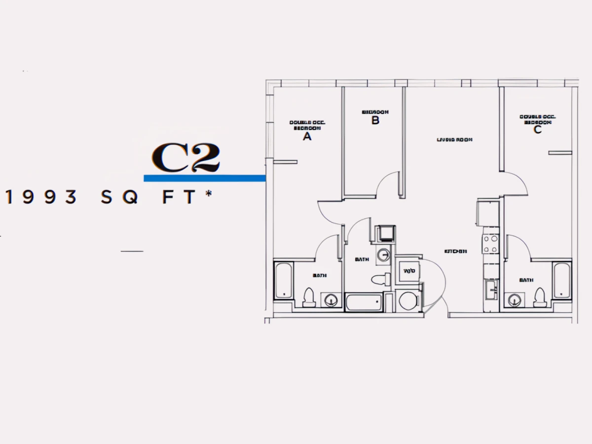 3 Rooms view 1