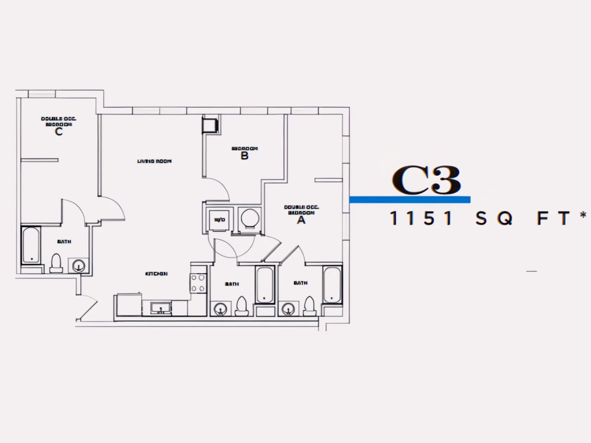 2 Rooms view 1