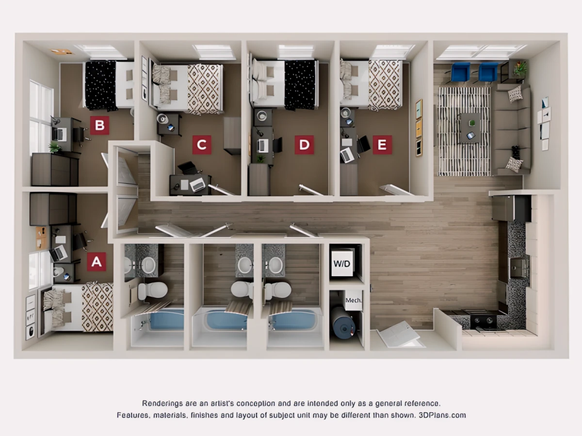 2 Rooms view 4