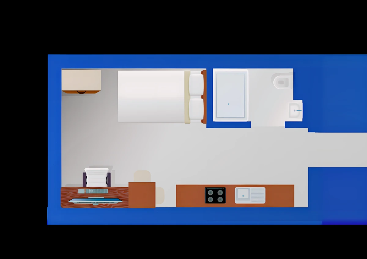 Studio Rooms view 1