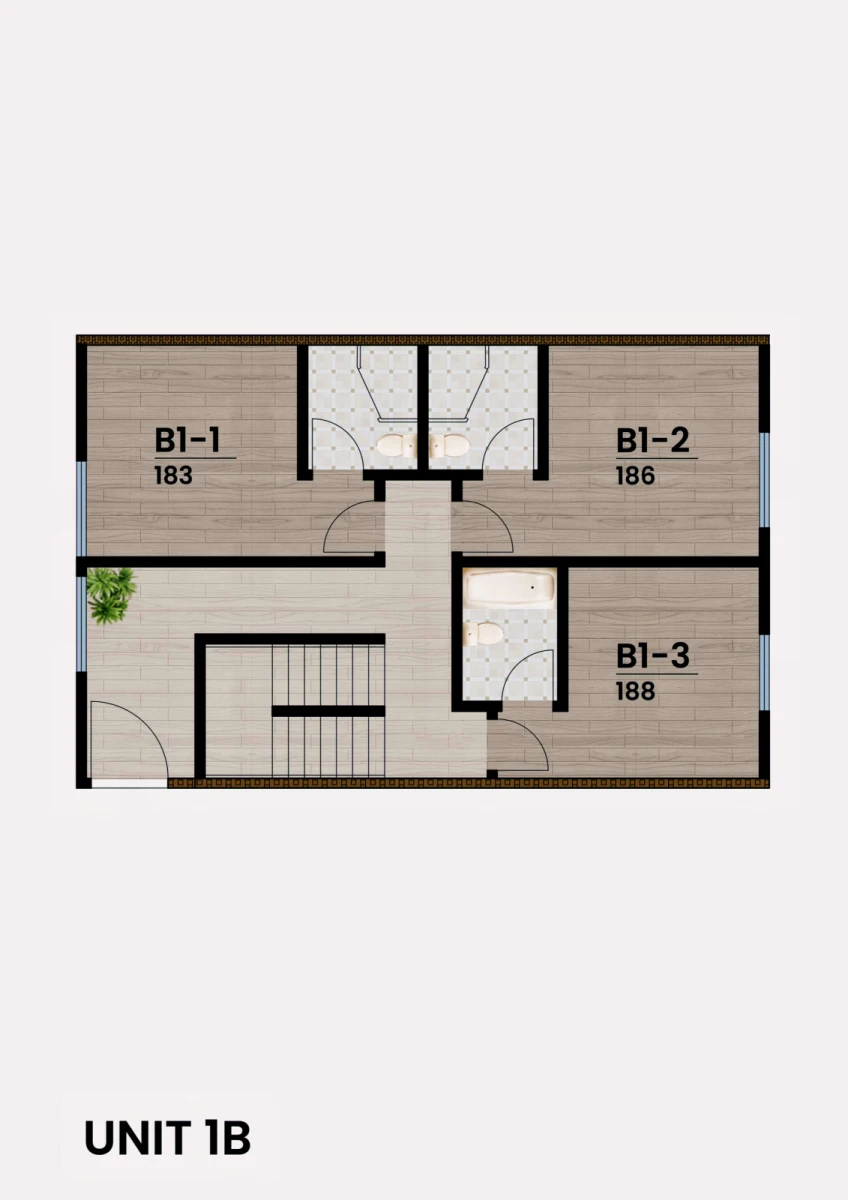 2 Bed 2 Bath
