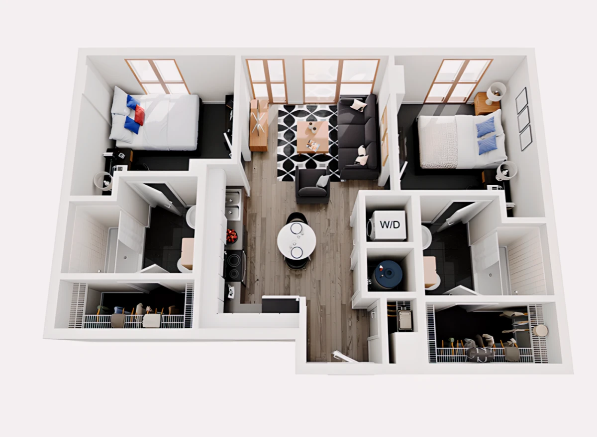 B5 Rooms view 1