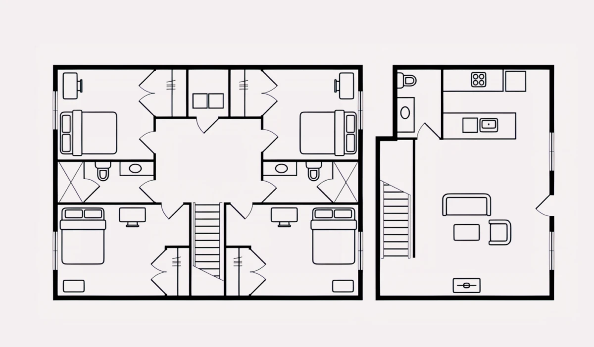 2 Rooms view 2