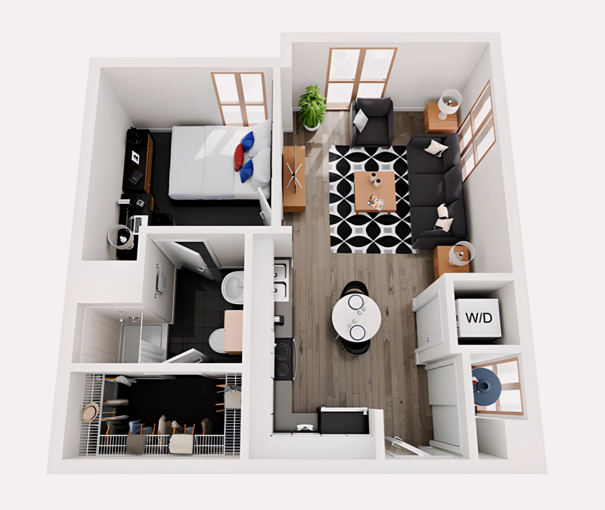 A3 Rooms view 1