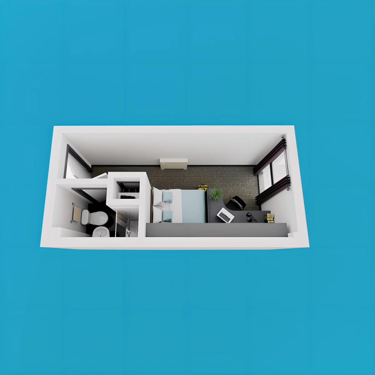 Bronze Rooms view 1
