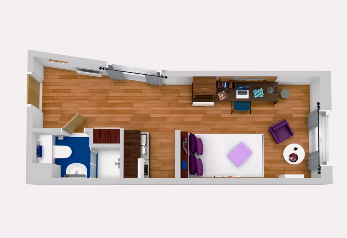 Studio Rooms view 2