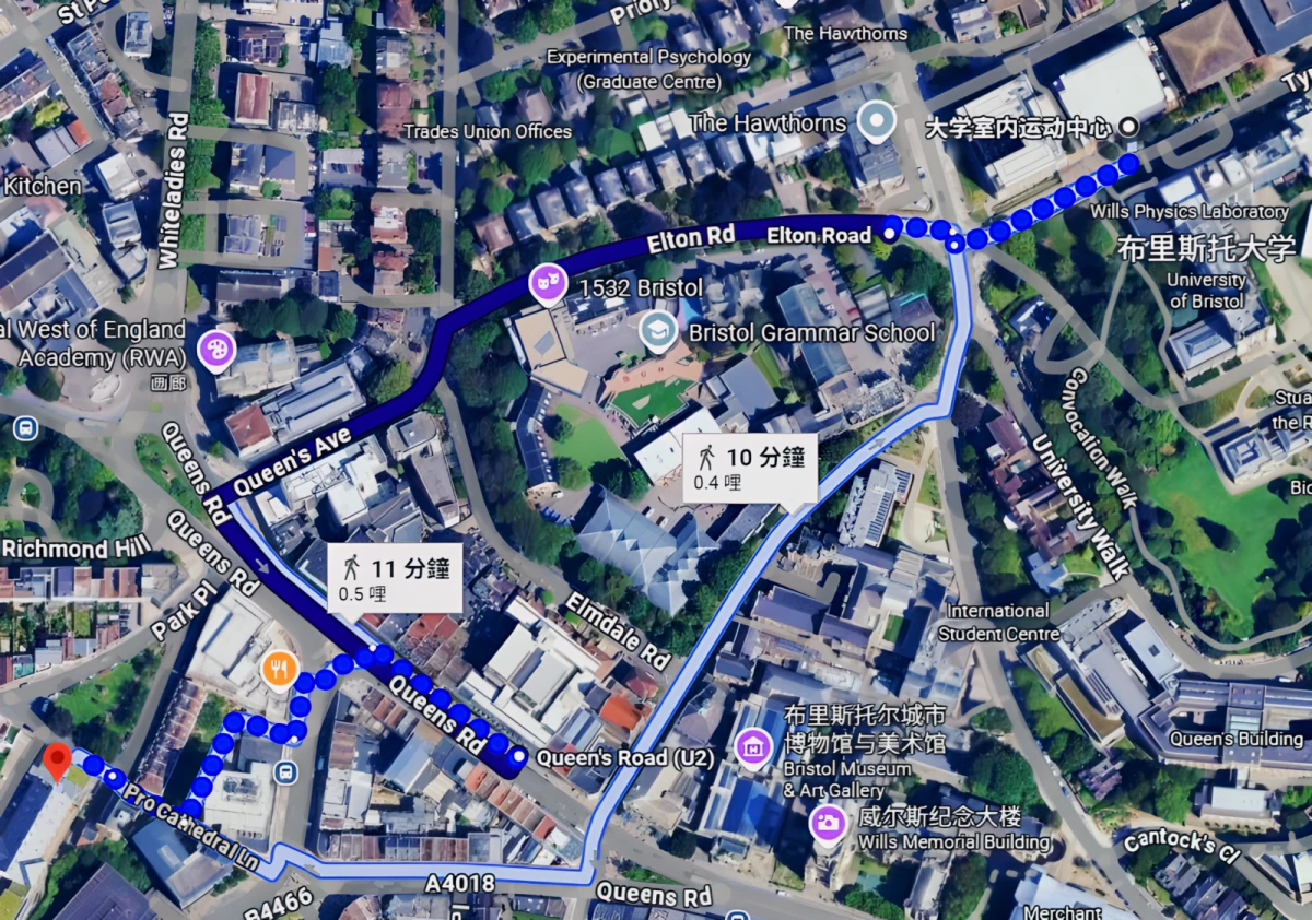 Cathedral Park, Bristol BS8 1JR