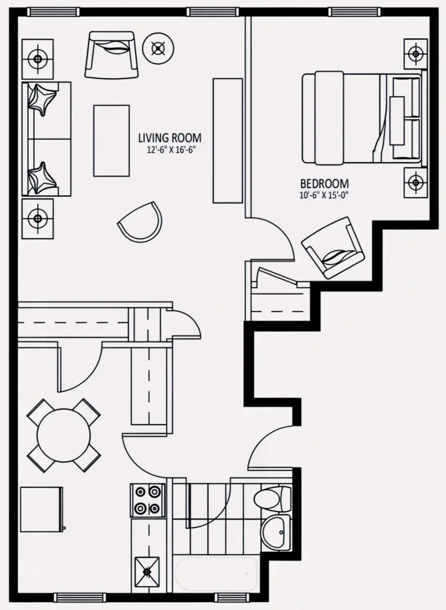 1 Rooms view 2