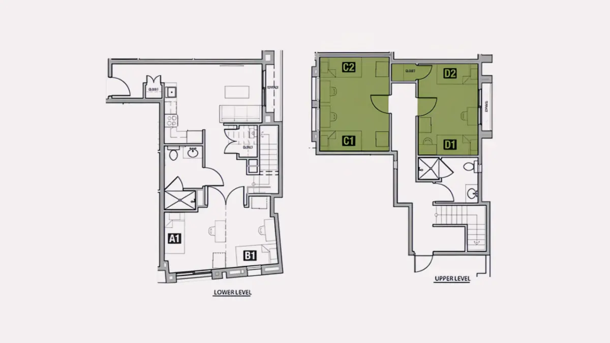3 Rooms view 2