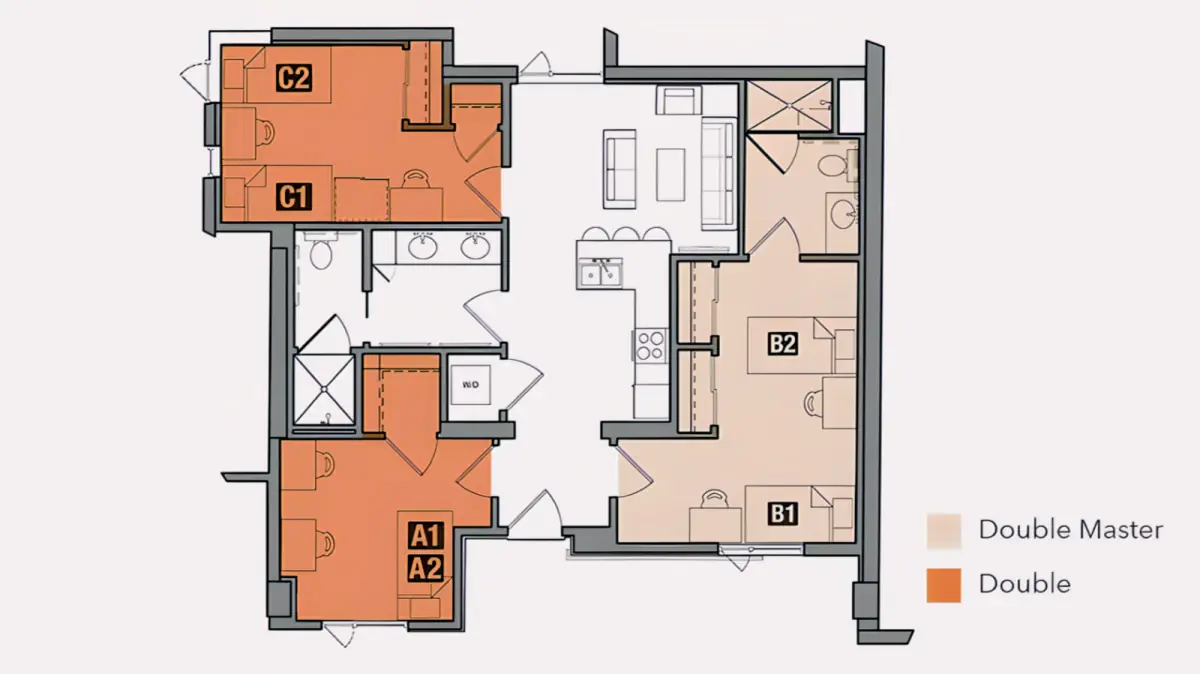 5 Rooms view 4