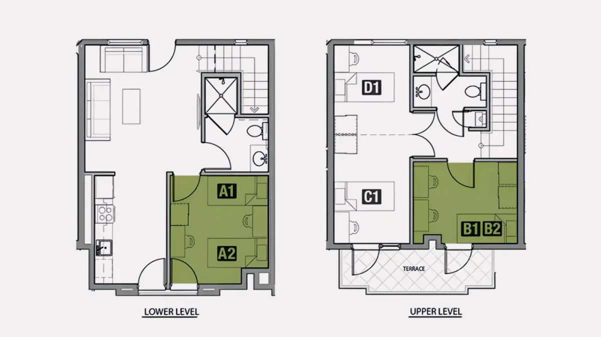 4 Rooms view 3