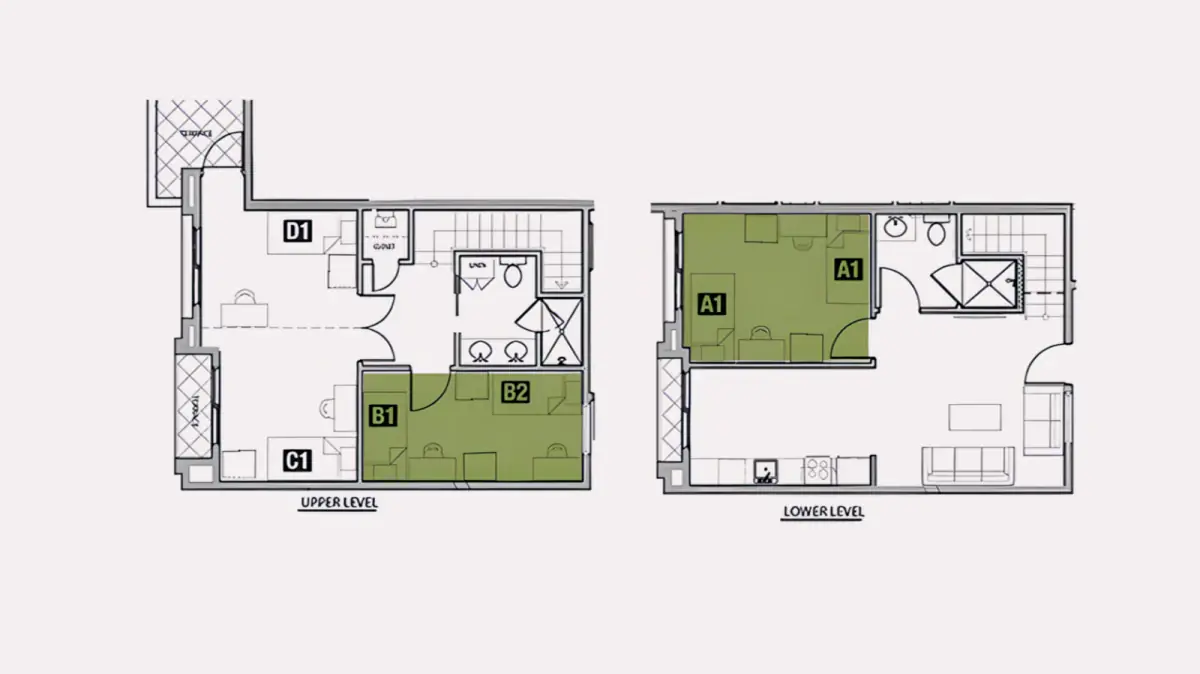 3 Rooms view 4