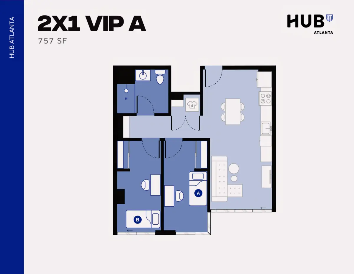 2 Rooms view 1