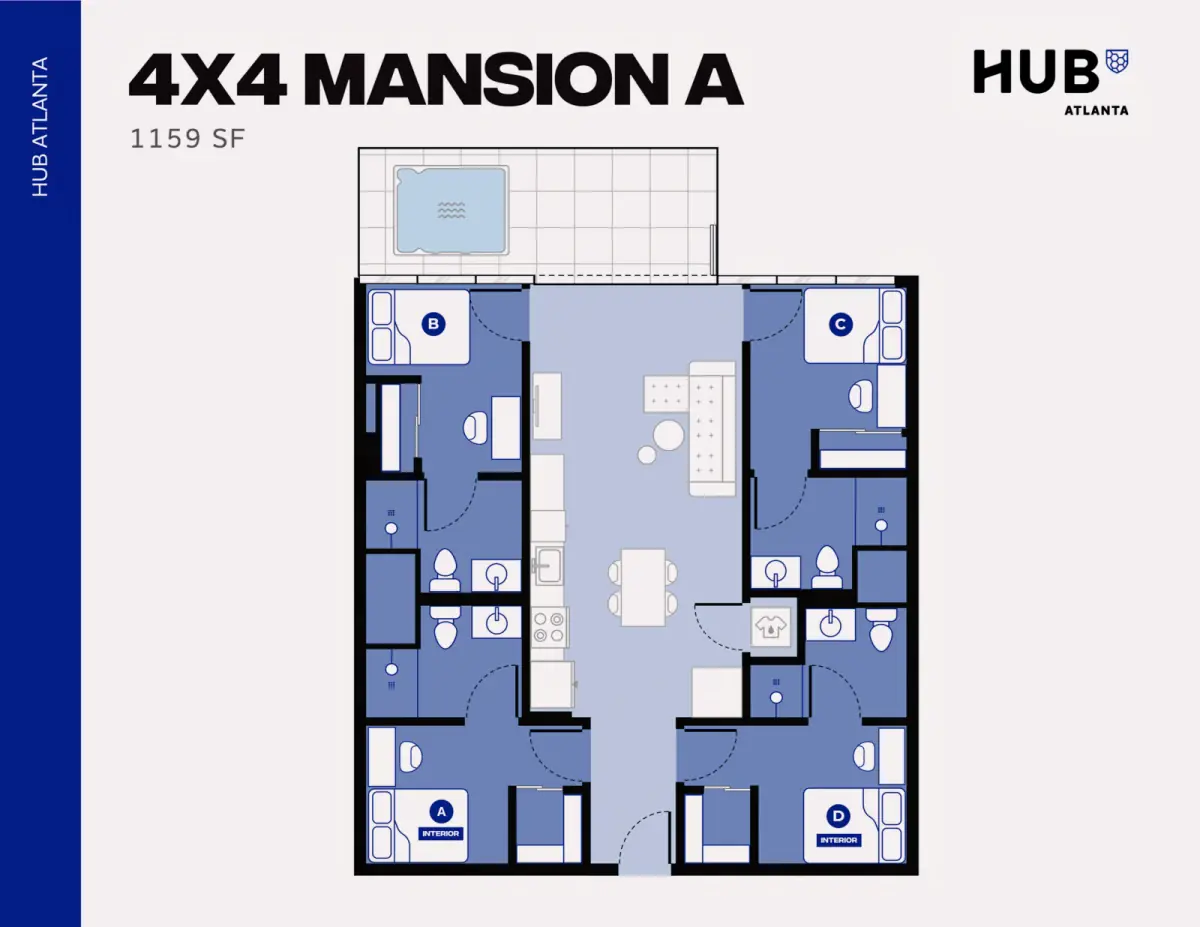 4 Rooms view 3