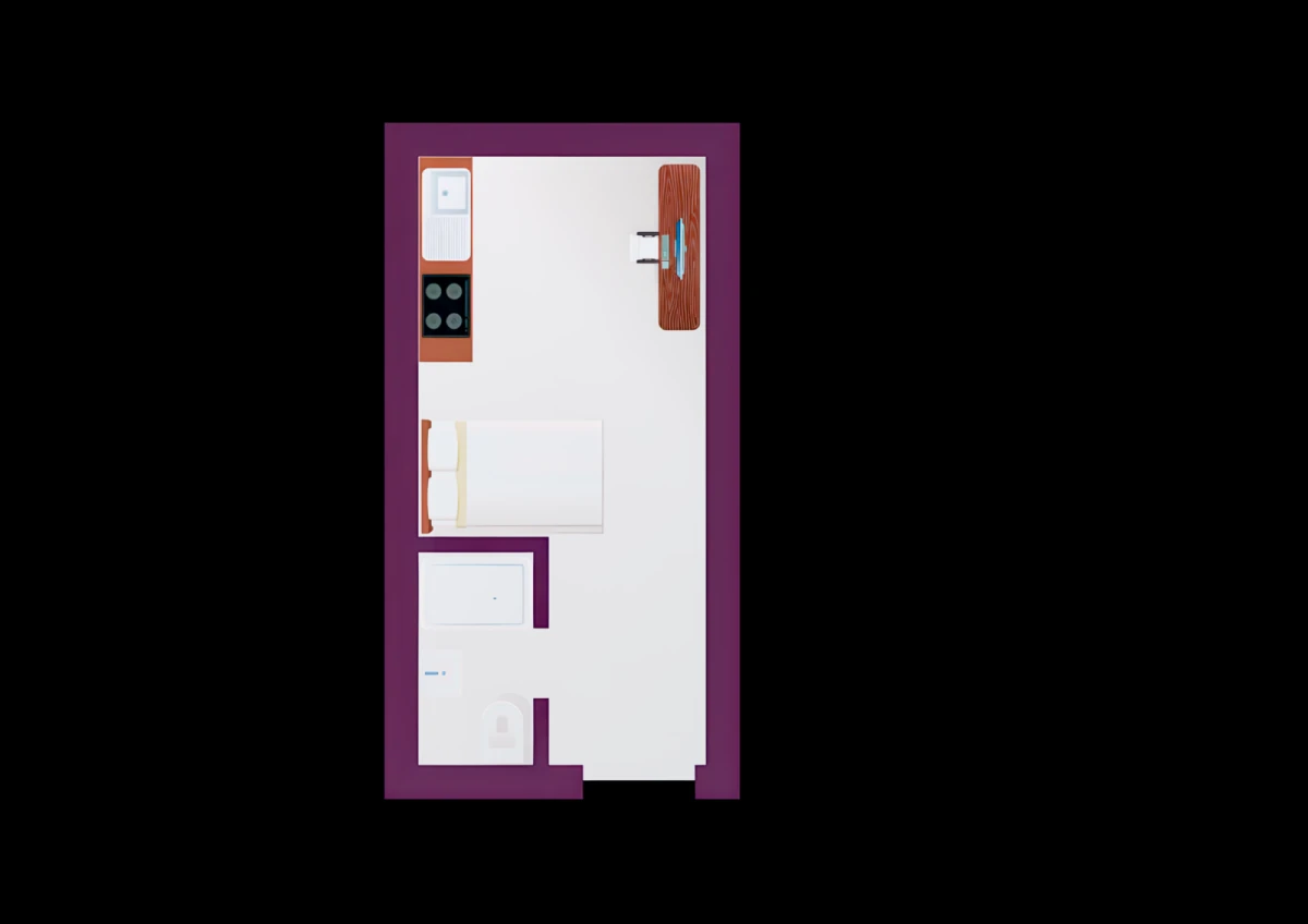 Studio Rooms view 3