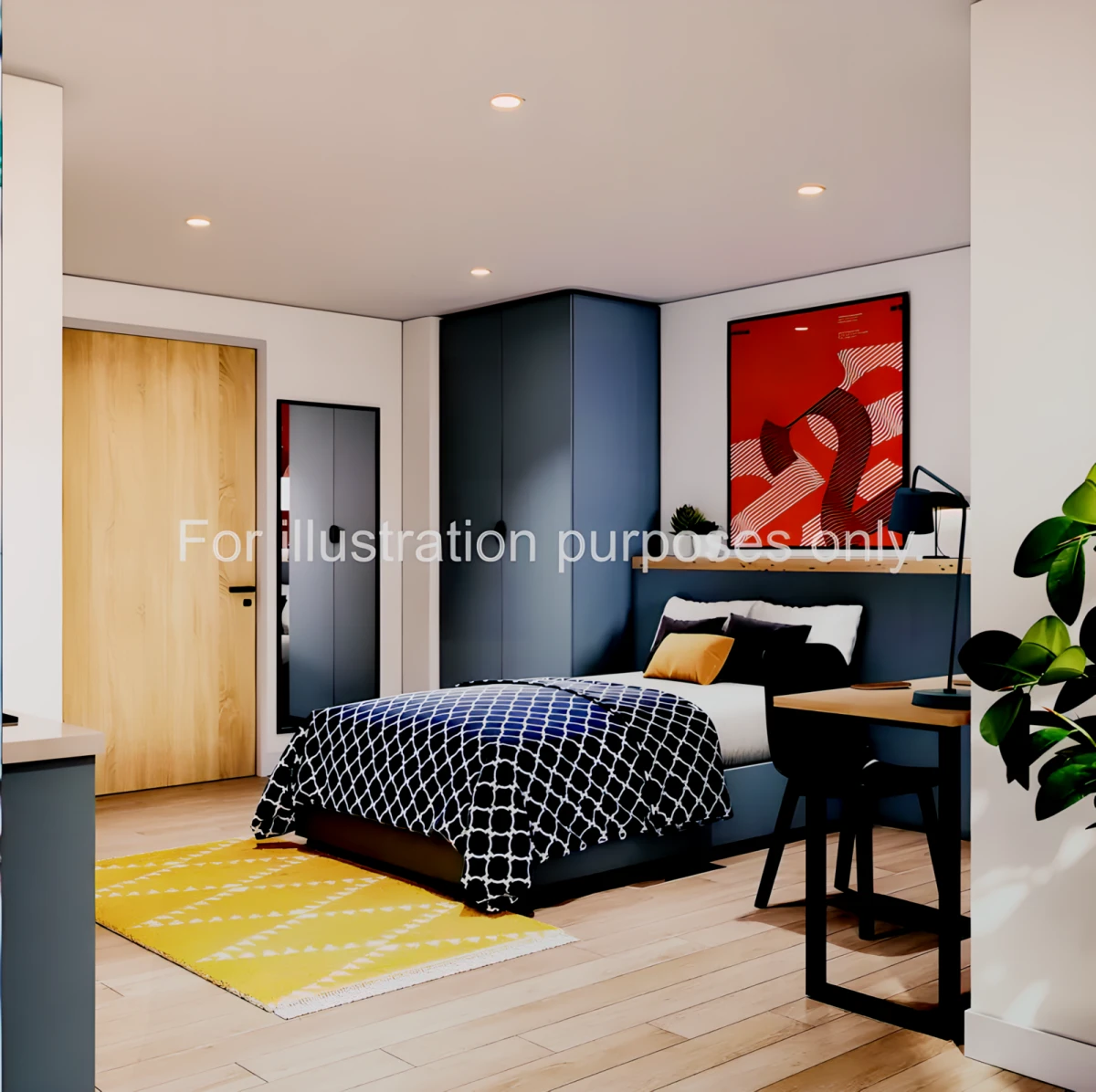 Gold Rooms view 1