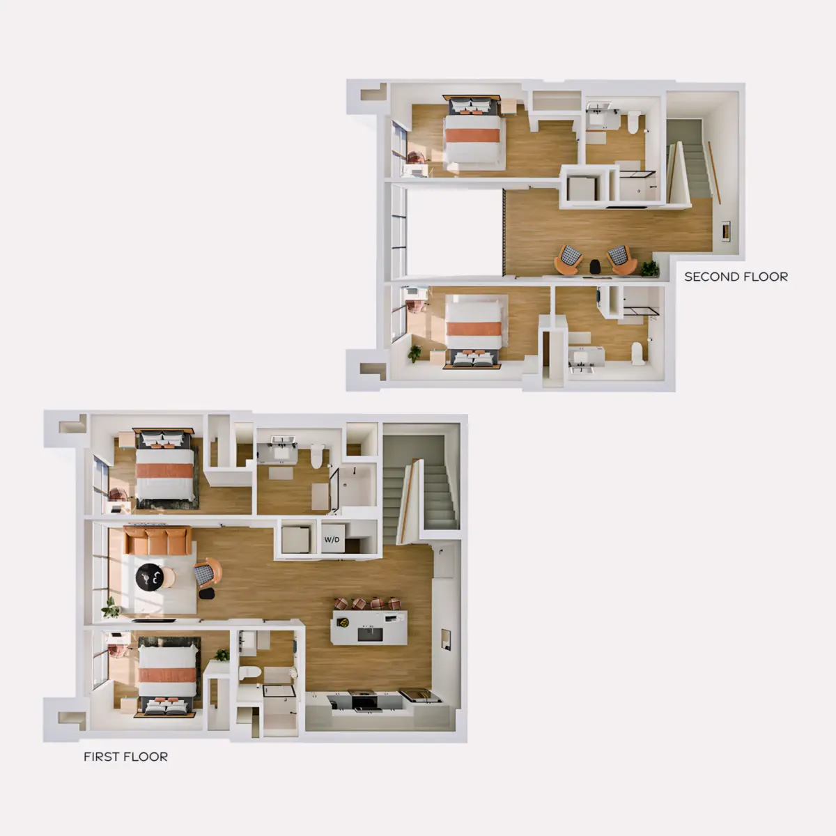 2 Rooms view 3