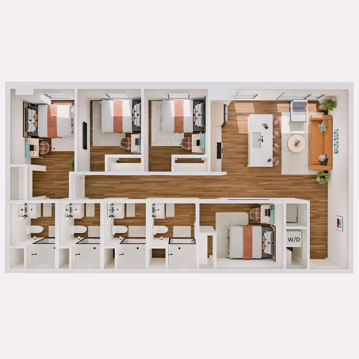 4 Rooms view 4