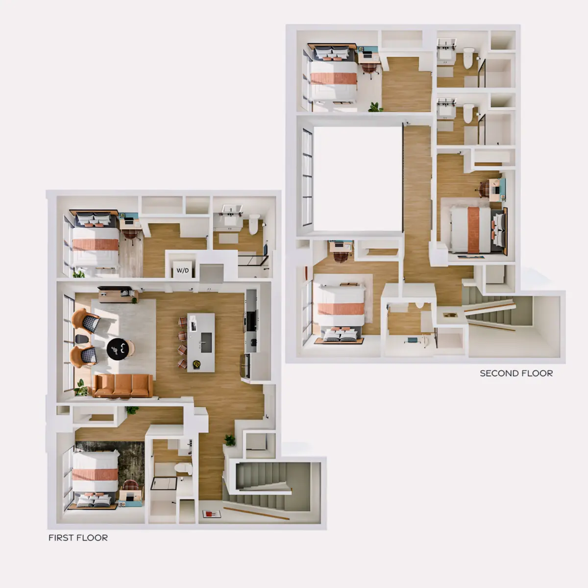 5 Rooms view 4
