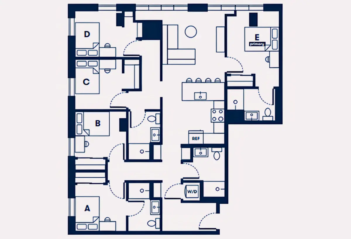 5x4 Rooms view 1