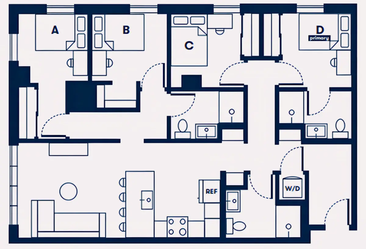 5x3 Rooms view 4